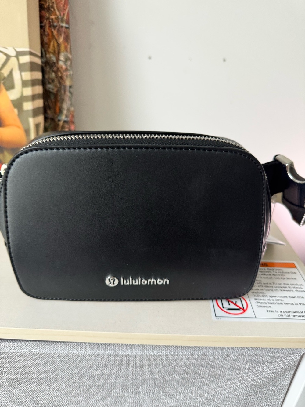 Lululemon Everywhere Belt Bag Cactus/ Alternate Leather